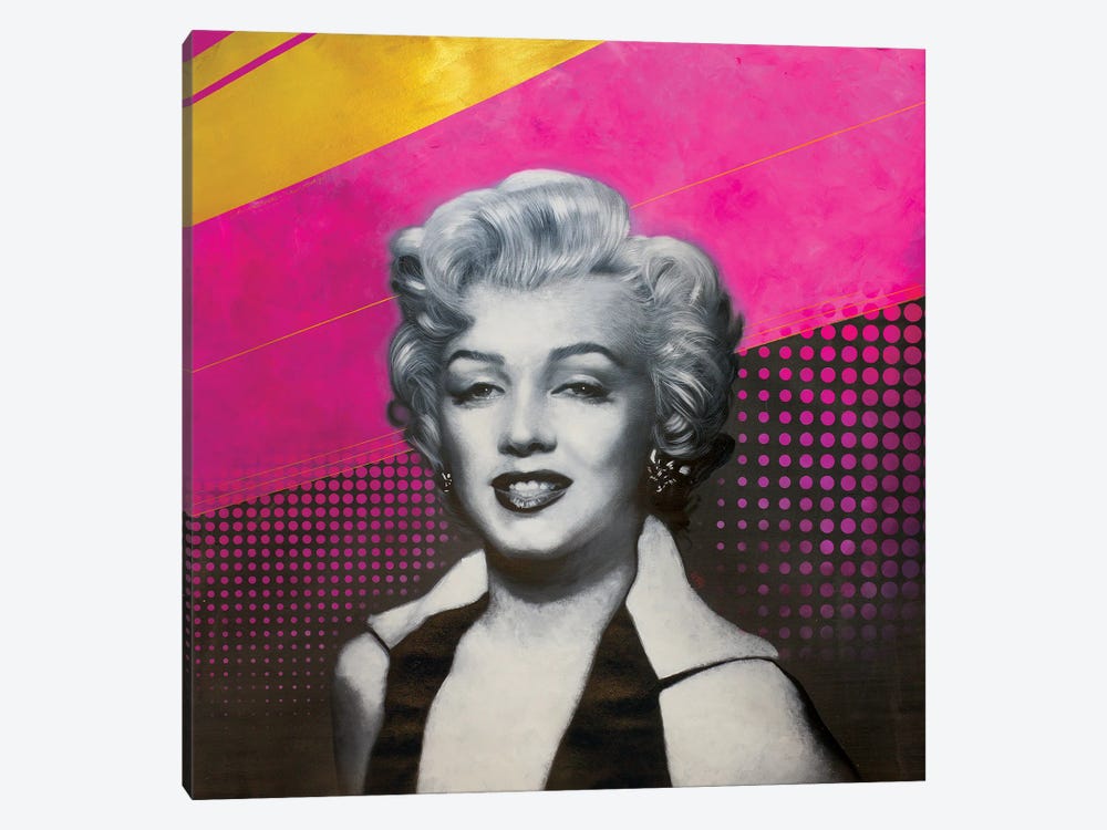 Warhol's Marilyn Monroe by Michael Andrew Law Cheuk Yui 1-piece Canvas Artwork