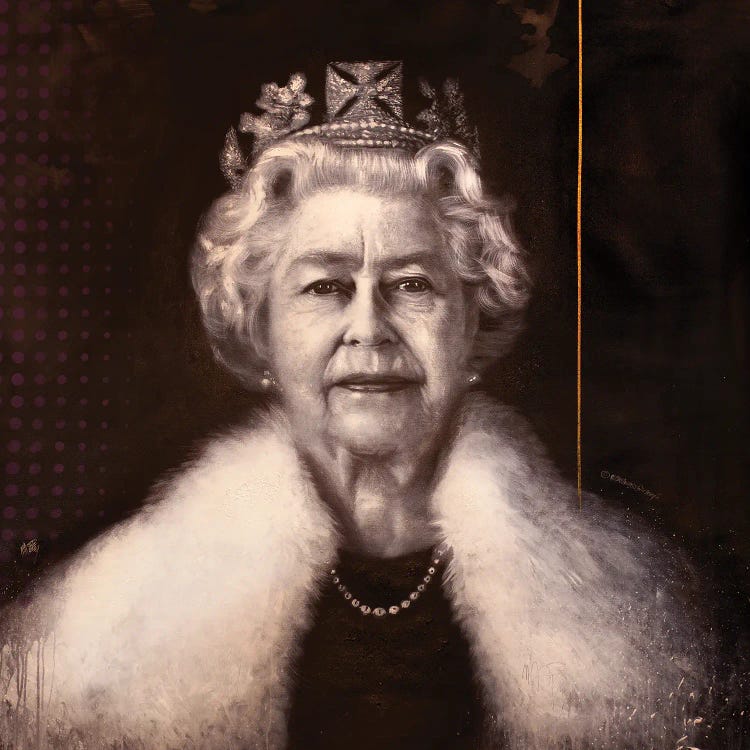 Iconic Queen Elizabeth II