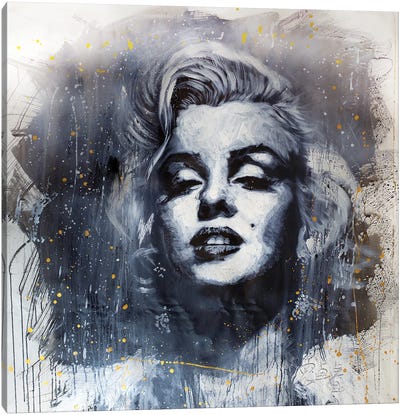 Marilyn Monroe Painting Canvas Art Print - Michael Andrew Law Cheuk Yui