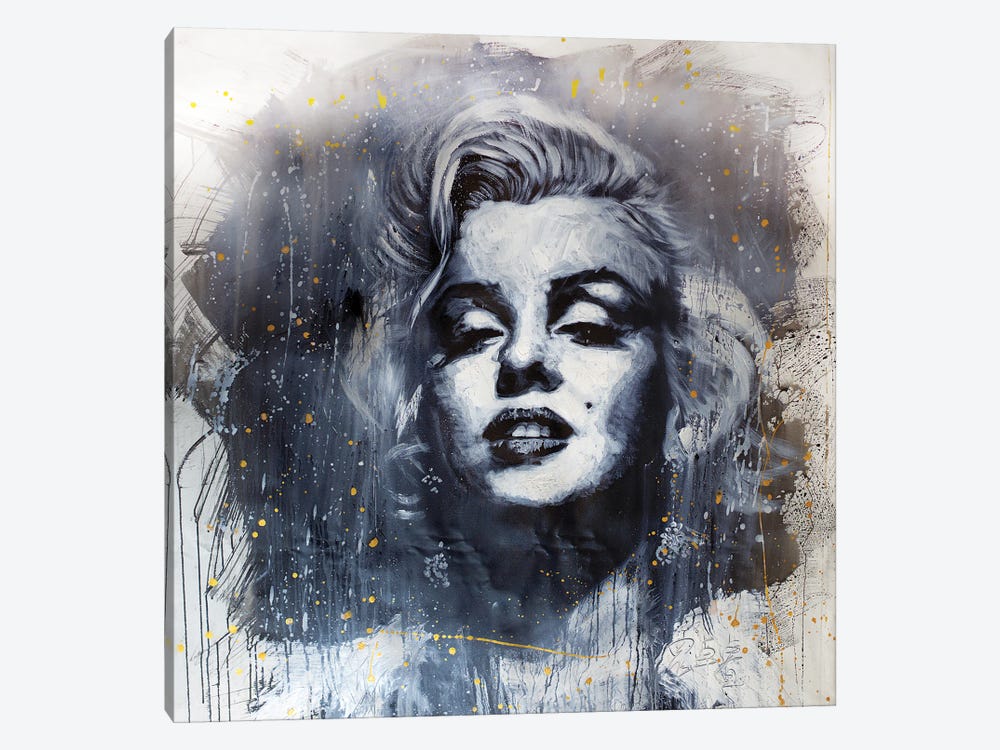 Marilyn Monroe Painting by Michael Andrew Law Cheuk Yui 1-piece Canvas Art Print