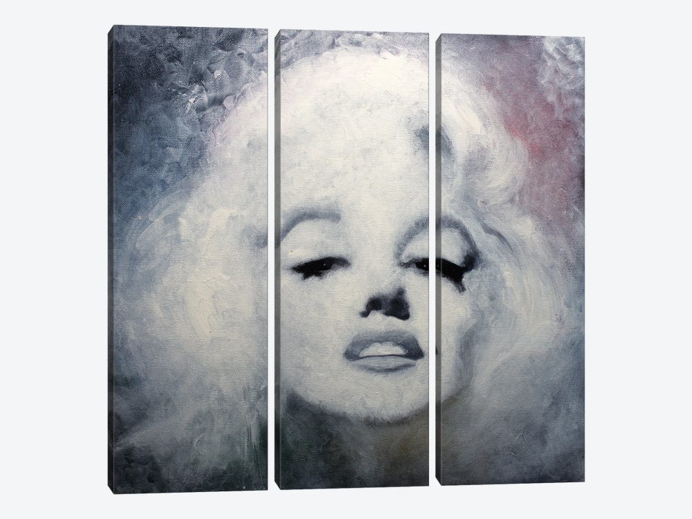 Dream Of Marilyn Monroe by Michael Andrew Law Cheuk Yui 3-piece Canvas Artwork