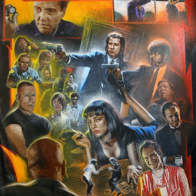 Pulp Fiction Collage