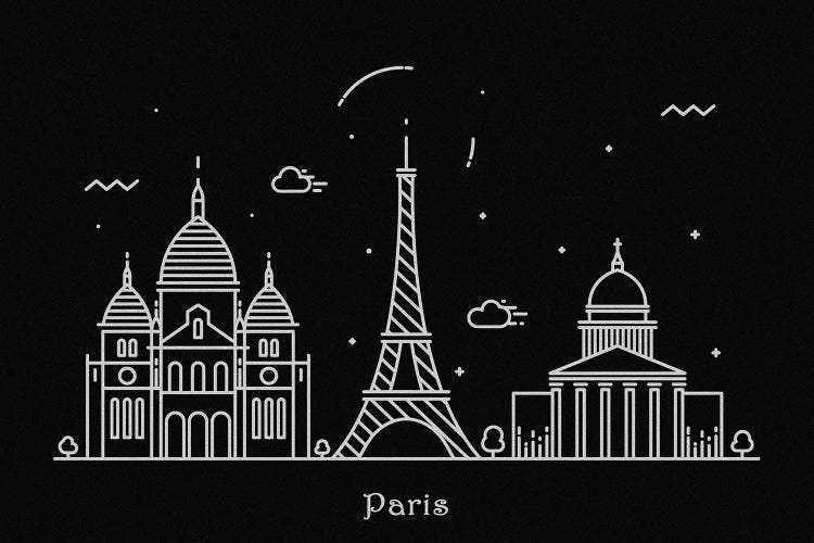 Paris by Ayse Deniz Akerman wall art