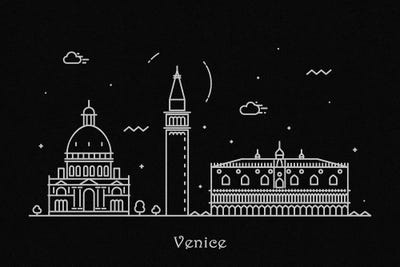 Venice by Ayse Deniz Akerman canvas print
