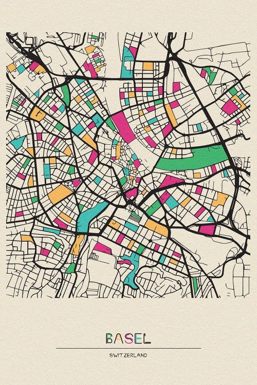 Basel, Switzerland Map