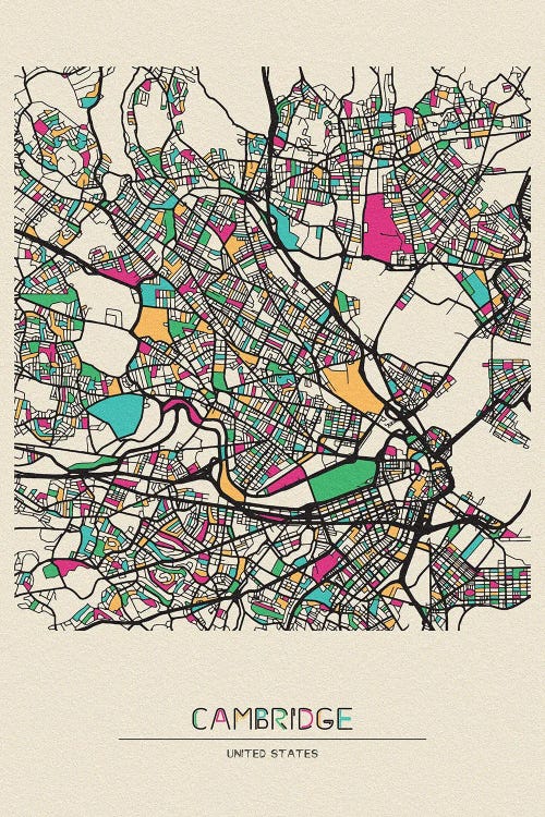 Cambridge, Massachusetts Map