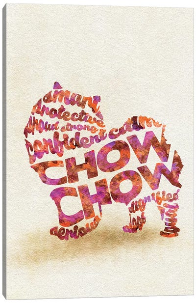 Chow Chow Canvas Art Print