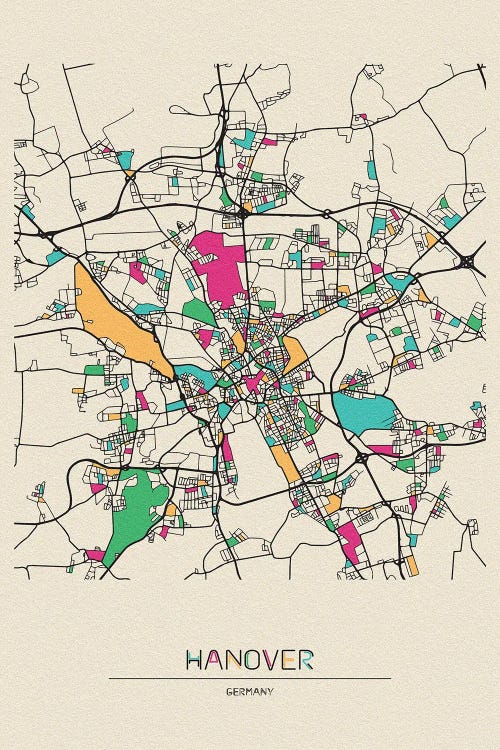 Hanover, Germany Map