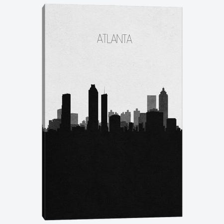 Atlanta, Georgia City Skyline Canvas Print #ADA291} by Ayse Deniz Akerman Canvas Wall Art