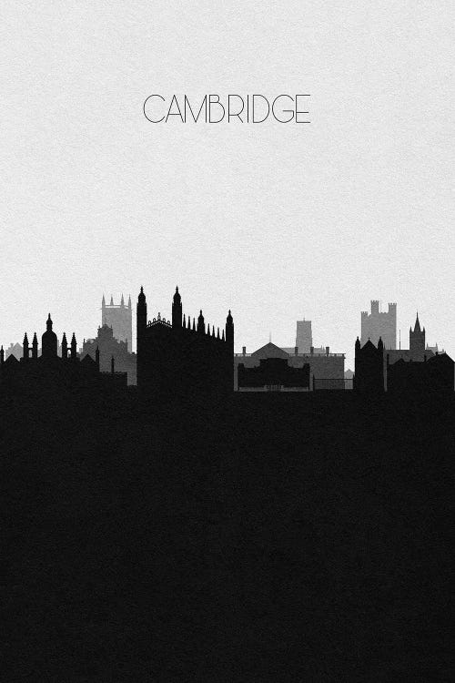 Cambridge, United Kingdom City Skyline