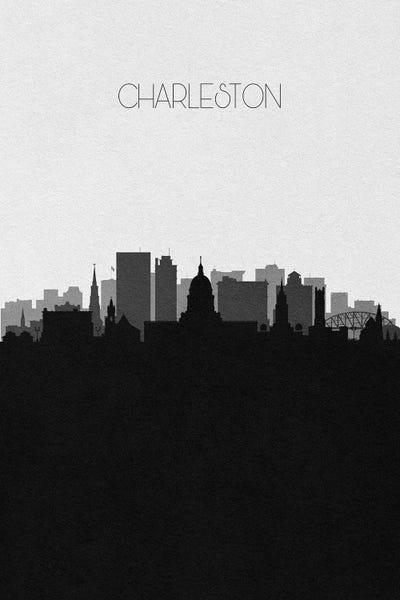 West Virginia: Charleston, West Virginia City Skyline by Ayse Deniz Akerman