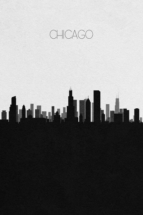 Chicago, Illinois City Skyline