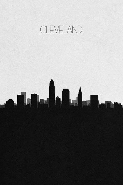 Cleveland: Cleveland, Ohio City Skyline by Ayse Deniz Akerman
