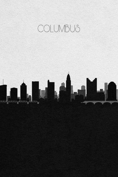 Columbus, Ohio City Skyline
