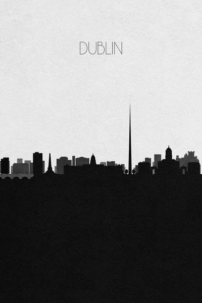 Ireland: Dublin, Ireland City Skyline by Ayse Deniz Akerman