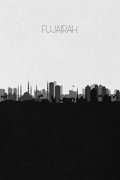 United Arab Emirates: Fujairah, UAE City Skyline by Ayse Deniz Akerman