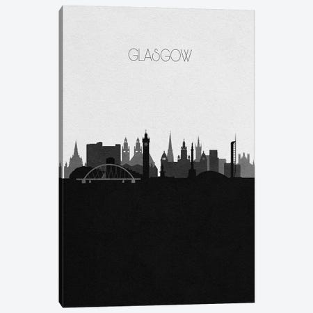 Glasgow, Scotland City Skyline Canvas Print #ADA325} by Ayse Deniz Akerman Canvas Art Print