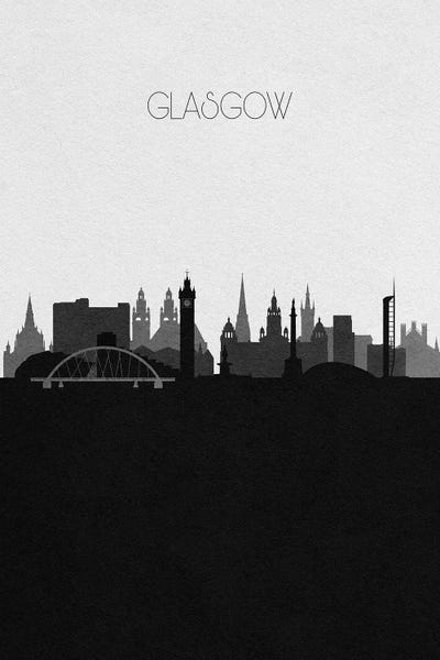 Glasgow, Scotland City Skyline