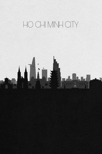 Vietnam: Ho Chi Minh City, Vietnam Skyline by Ayse Deniz Akerman
