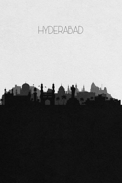 Hyderabad, India City Skyline
