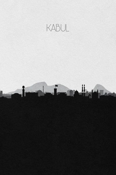 Kabul, Afghanistan City Skyline
