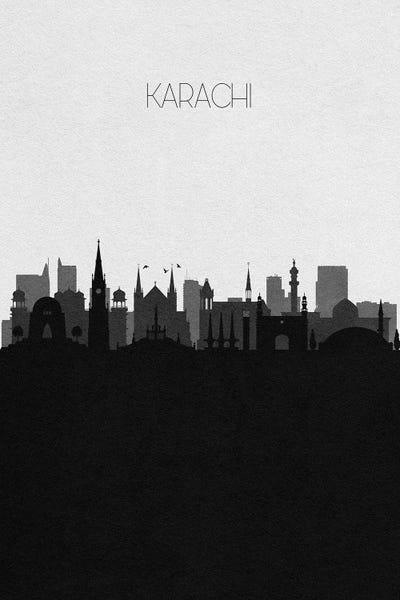 Pakistan: Karachi, Pakistan City Skyline by Ayse Deniz Akerman