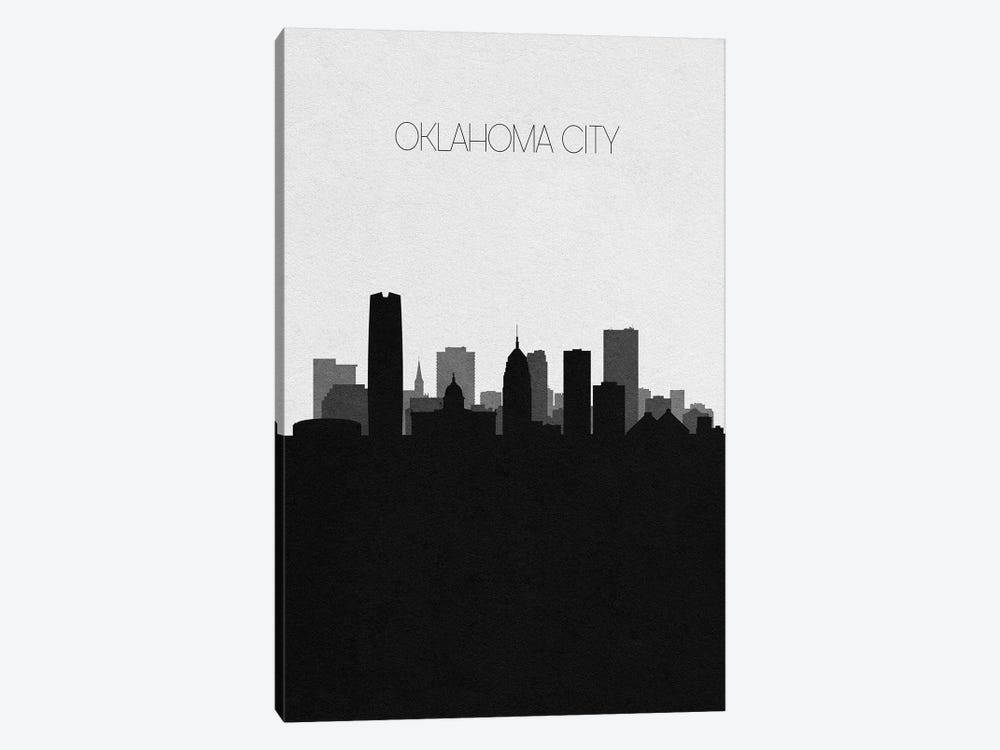 Oklahoma City, Oklahoma Skyline by Ayse Deniz Akerman 1-piece Art Print