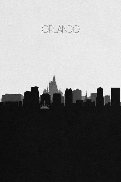 Orlando: Orlando, Florida City Skyline by Ayse Deniz Akerman
