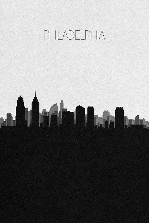 Philadelphia, Pennsylvania City Skyline