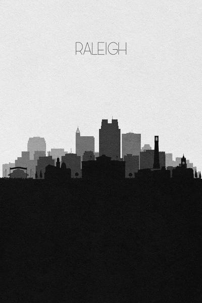 North Carolina: Raleigh, North Carolina City Skyline by Ayse Deniz Akerman