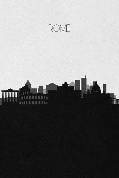 Rome, Italy City Skyline