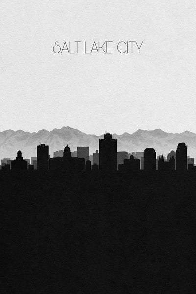 Salt Lake City: Salt Lake City, Utah Skyline by Ayse Deniz Akerman