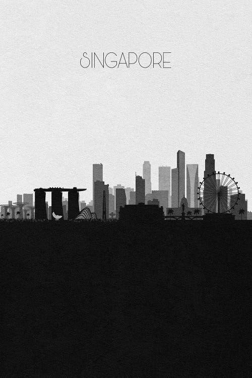 Singapore City Skyline