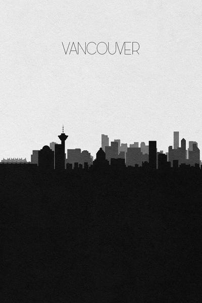 British Columbia: Vancouver, Canada City Skyline by Ayse Deniz Akerman