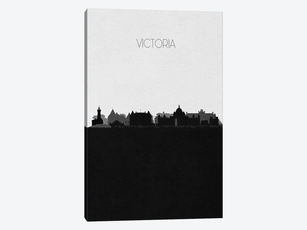 Victoria, Canada City Skyline by Ayse Deniz Akerman 1-piece Art Print