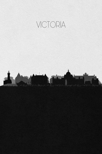 Victoria: Victoria, Canada City Skyline by Ayse Deniz Akerman
