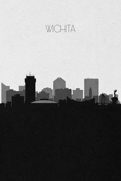 Kansas: Wichita, Kansas City Skyline by Ayse Deniz Akerman
