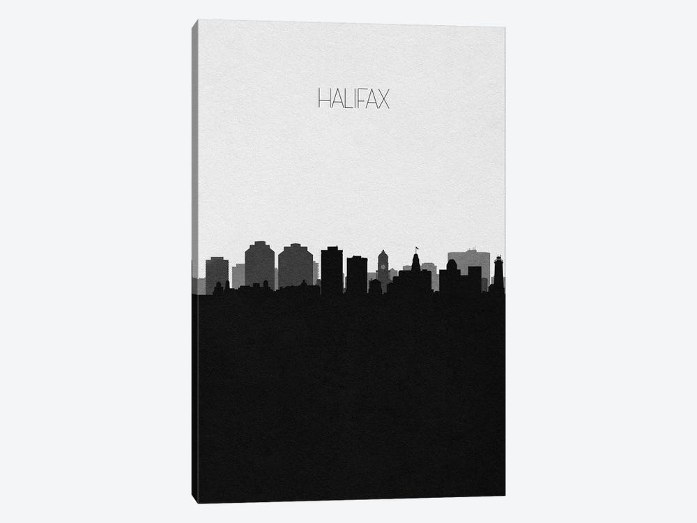 Halifax, Canada City Skyline by Ayse Deniz Akerman 1-piece Art Print