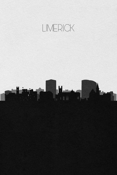 Ireland: Limerick, Ireland City Skyline by Ayse Deniz Akerman