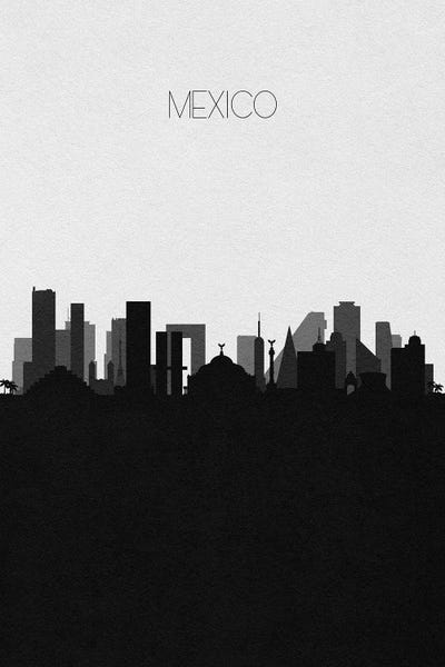 Mexico City: Mexico City Skyline by Ayse Deniz Akerman