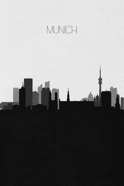 Munich, Germany City Skyline