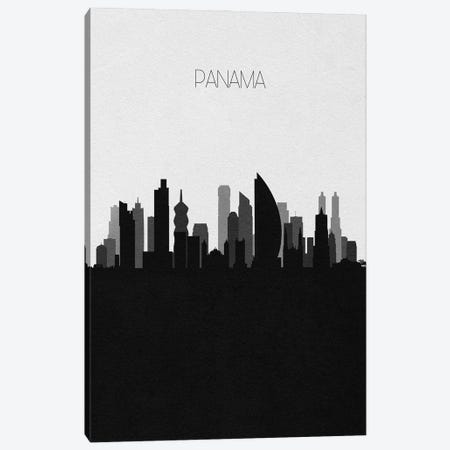 Panama City Skyline Canvas Print #ADA470} by Ayse Deniz Akerman Canvas Art