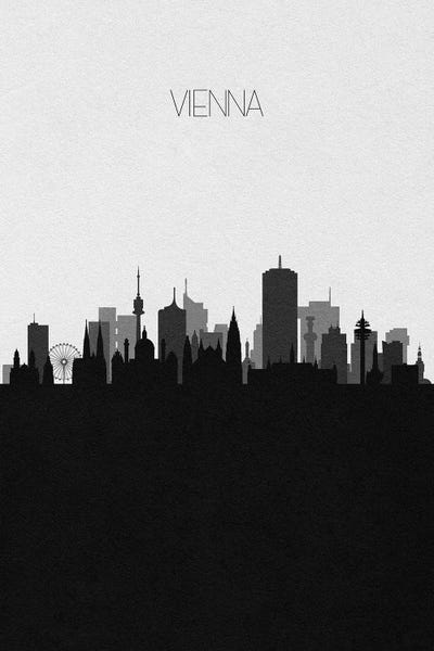 Vienna: Vienna, Austria City Skyline by Ayse Deniz Akerman