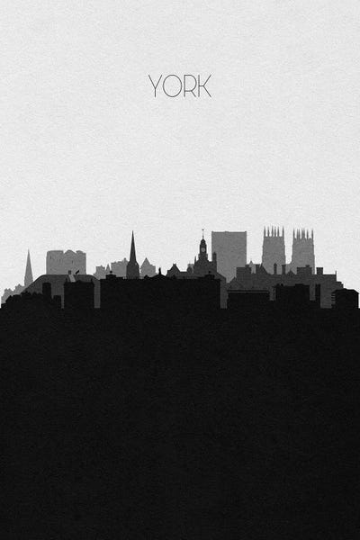 York: York, England City Skyline by Ayse Deniz Akerman