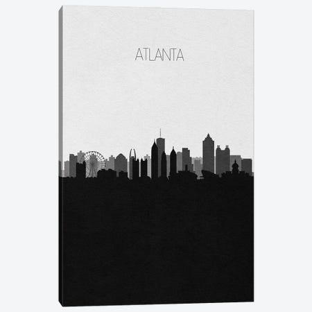 Atlanta Skyline Canvas Print #ADA486} by Ayse Deniz Akerman Canvas Artwork