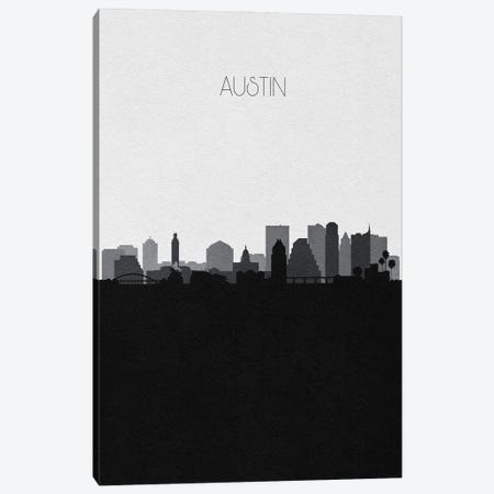 Austin Skyline Canvas Print #ADA487} by Ayse Deniz Akerman Canvas Art