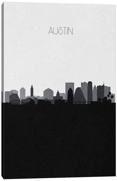 Austin Skyline Canvas Art Print - Ayse Deniz Akerman