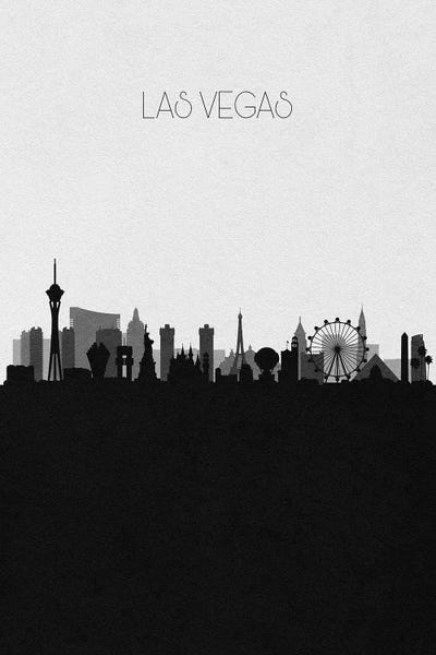 Nevada: Las Vegas Skyline by Ayse Deniz Akerman