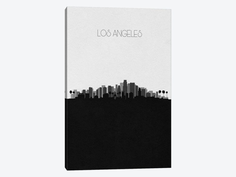 Los Angeles Skyline 1-piece Canvas Art Print