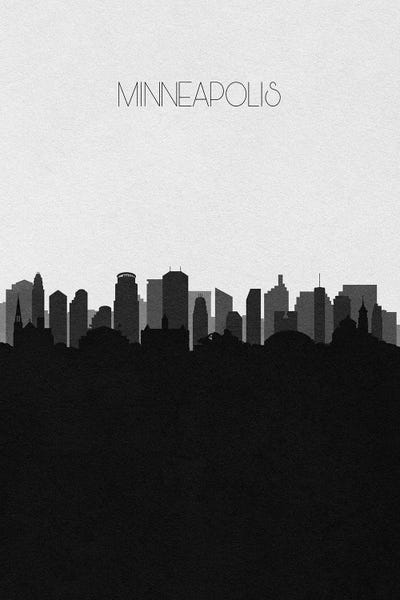 Ayse Deniz Akerman: Minneapolis Skyline by Ayse Deniz Akerman